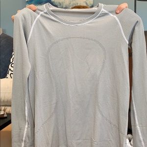 COPY - Lululemon striped long sleeve. Size 10